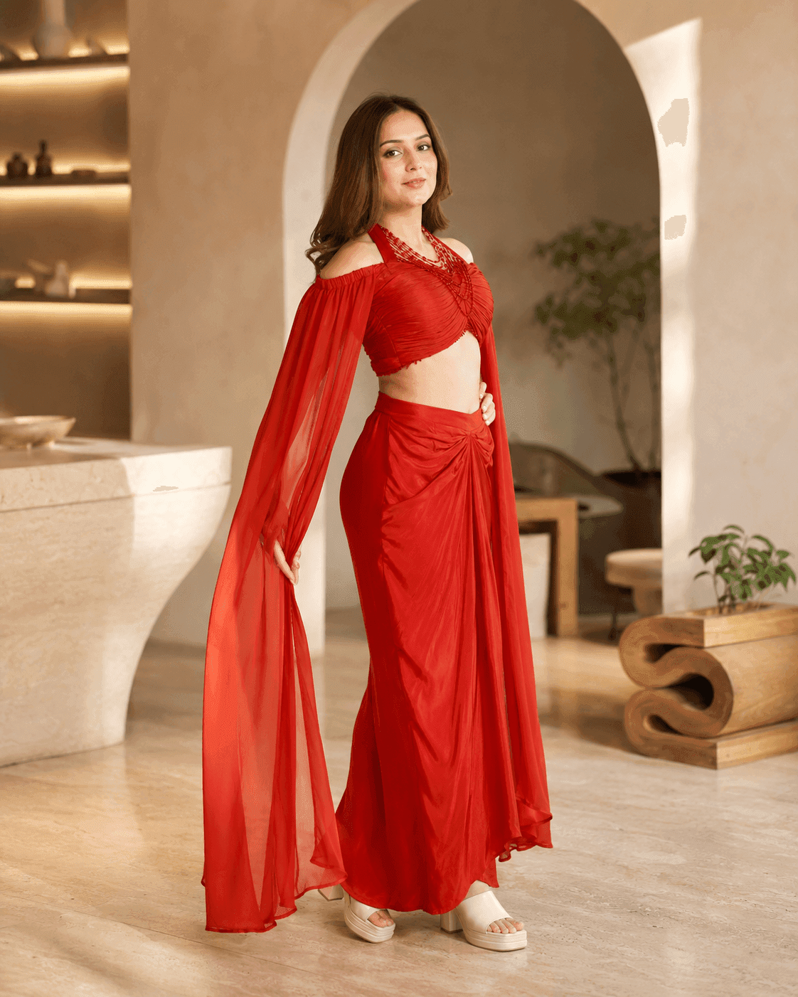 Five Ways to Style a Drape Skirt for Any Occasion